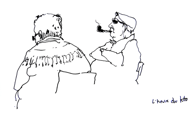 Au café le Disque Bleu Au café le Disque Bleu