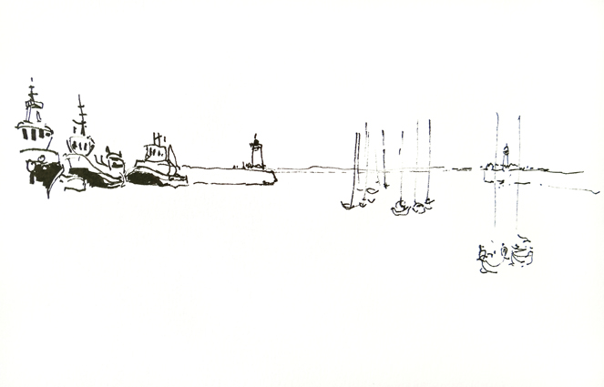 Sortie de l'écluse Sortie de l'écluse