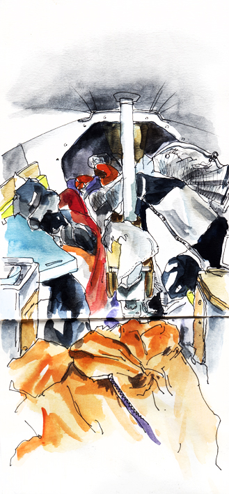 Oxymore à l'arrivée Oxymore à l'arrivée